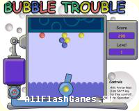 Flash игра Bubble Trouble