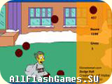 Flash игра Simpson Skiner