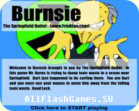 Flash игра Burnsie