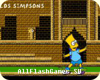 Flash игра Los Simpsons