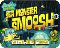 Flash игра Онлайн игра SpongeBob SquarePants - Sea Monster Smoosh