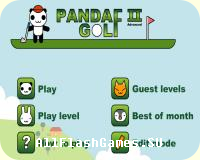 Flash игра Panda golf 2