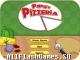 Flash игра Papa’s Pizzeria