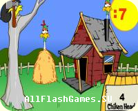 Flash игра Chicken head