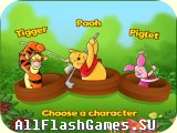 Flash игра Гольф с Винни Пухом 