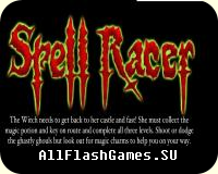 Flash игра Spell Racer