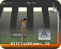 Flash игра Баскетбол