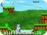 Flash игра Соник на острове Ангела